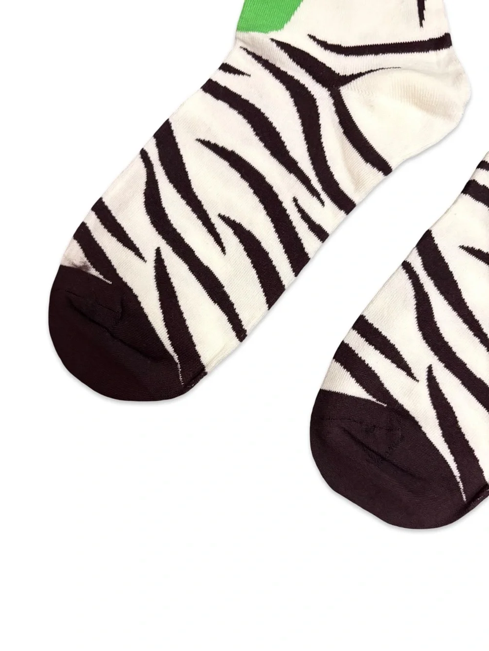 Zebra Novelty Crew Socks One Size Fits Most